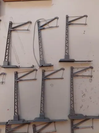 Vollmer H0 - 1000/-11/1140/1292/-93/8015 - Landschap - 90 stuks bovenleiding - DB