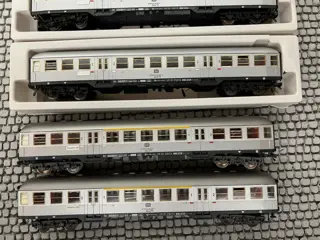 Fleischmann H0 - 5122, 1511 - Passagiersrijtuigen set - 5 Silberlingen rijtuigen - DB