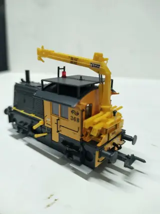 Roco H0 - 51333 - Diesellocomotief - Sik met kraan voorzien van digitale koppeling - NS