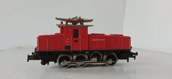 Märklin H0 - 4440/4423/4500/uit set 29215 - Elektrische locomotief, Goederenwagon - Ee 3/3 met 3 Goederenwagons - DB, SBB-CFF