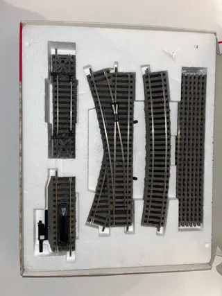 Fleischmann H0 - 6191 - Rails - Rangeerset C