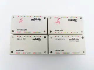 Märklin H0 - 6084/6083 - Toebehoren - 3x k83 en 1x k84 decoder