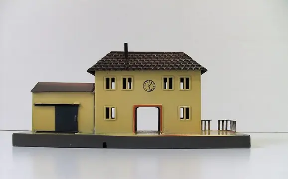 Märklin 00, H0 - 412 - Toebehoren - Blikken station