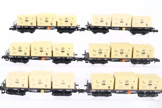 Arnold N - 4961 - Goederenwagon - Zwaartransport ''Mercedes-Benz'' - DB