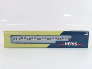 Heris H0 - 18009 - Passagiersrijtuig - Inox slaaprijtuig Type P - SNCF