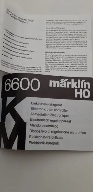 Märklin H0 - 6600 - Toebehoren - Snelheidsregelaar/pendelautomaat