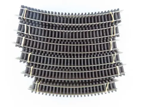 Peco H0 - 55212/55211 - Rails - 50-delig railkavel met gebogen railstukken, nikkel