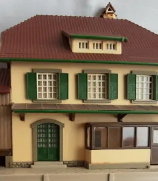 Pola, Vollmer H0 - Landschap - Stationsplein