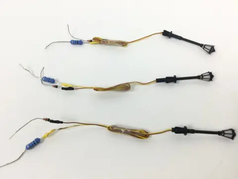 Viessmann N - 64706 - Landschap - Partij LED lantaarns