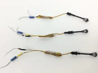 Viessmann N - 64706 - Landschap - Partij LED lantaarns