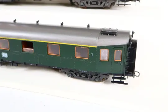 Roco H0 - 4289/4290/4291/4292/4293 - Passagiersrijtuig - Vijf 'Hecht' rijtuigen - DB