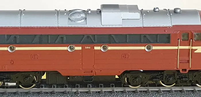 Märklin H0 - 3068.1 - Diesellocomotief - Noorse NOHAB, type Di3, bedrijfsnummer 3.641 - NSB