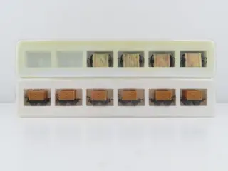 Roco, Minitrains H0e - 34603/5102/ - Goederenwagon - Smalspoor set met kolen, hout en kist wagens