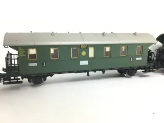 Märklin H0 - 4100/4101/4103 - Passagiersrijtuig - 4 donderbussen inclusief bagagewagen (met sluitlicht) - DRG