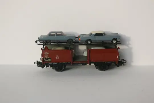 Märklin H0 - 4613-4/315-4 - Goederenwagon - 7 Autotransporter - DB