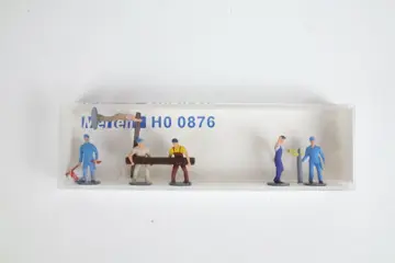 Faller, Merten, Preiser H0 - Landschap - Doosjes met diverse figuren