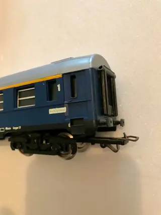 Jouef H0 - 4673/5771/5774/5701 - Passagiersrijtuig - 4x - DB, DSG