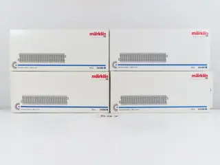 Märklin H0 - 24188 - Rails - 40-delig railkavel met rechte railstukken, C-rail