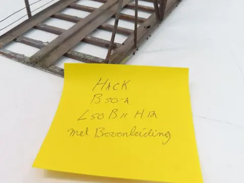 Hack Brücken H0 - B50/B50-2 - Landschap - 2 Lange boogbruggen