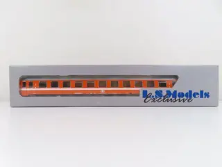 L.S.Models H0 - 12017 - Passagiersrijtuig - 4-assig sneltreinrijtuig 2e klas - NMBS