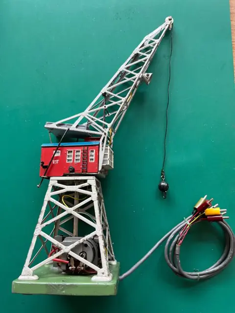 Märklin H0 - 451G - Hijskraan - Elektrische kraan, met sloopkogel