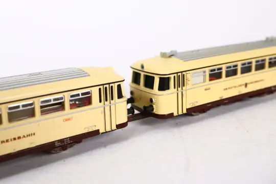 Minitrix N - 51 2980 51 - Treinstel - Tweedelige Railbus - Hersfelder Kreisbahn