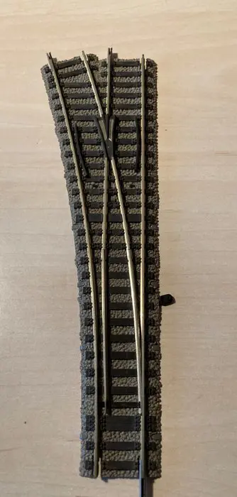 Fleischmann H0 - 6140 - Rails - 4 Wissels, profi rail