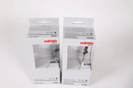 Märklin H0 - 76481/76496 - Landschap - 2 digitale seinen - DB