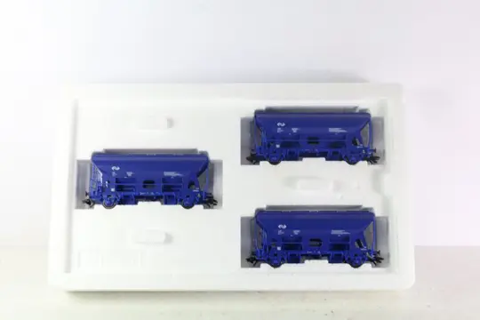 Märklin H0 - 46340 - Goederenwagenset - Zelflossers bestemd voor Borax vervoer - NS