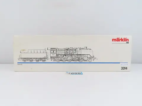 Märklin H0 - 3314 - Stoomlocomotief met tender - Serie/reeks 25 - NMBS