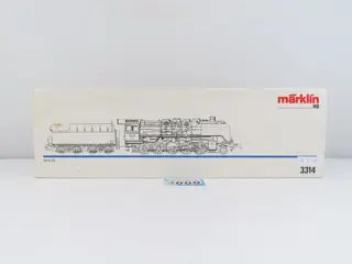 Märklin H0 - 3314 - Stoomlocomotief met tender - Serie/reeks 25 - NMBS