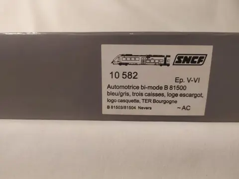 L.S.Models H0 - 10582 - Treinset - Regionale sneltrein B81500, TER Bourgogne - SNCF