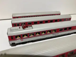 Fleischmann H0 - 518x - Passagiersrijtuigen set - Orient rode IC wagons - DB