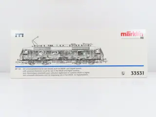 Märklin H0 - 33531 - Elektrische locomotief - BR 120 in Kerstuitvoering - DB