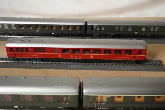 Märklin H0 - 43202/43222/43232/43242/43272 - Passagiersrijtuig - 5 Passagierswagons - DB