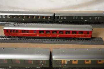 Märklin H0 - 43202/43222/43232/43242/43272 - Passagiersrijtuig - 5 Passagierswagons - DB