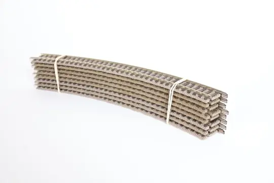 Fleischmann H0 - 6122/-25/-38/-39 - Rails - Profirails bochten