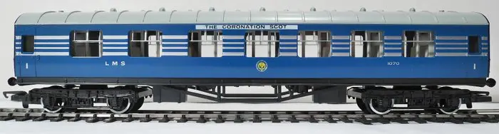 Hornby 00 - R422/R423 - Passagiersrijtuig - LMS Coronation Scot coaches - 3 matching - LMS