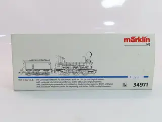 Märklin H0 - 34971 - Stoomlocomotief met tender - Serie B VI "Tölz" met turftender - K.Bay.Sts.B