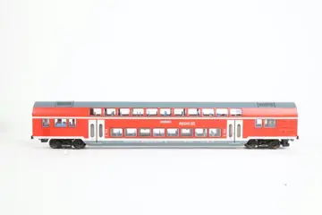 hobby trade H0 - 73165/73167 - Passagiersrijtuig, Passagiersrijtuigen set - Regionalexpress Dubbeldekker set 4-delig - DB