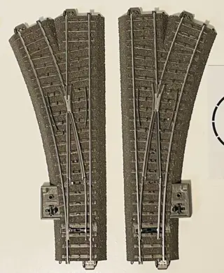 Märklin H0 - 24130/24224/24172/24188/24611/24612 - Rails - C Rails en wissels, compleet rail ovaal