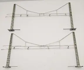 Märklin H0 - 7509/7019/7018/7014/15/23/7025/7021/7017/7006 - Toebehoren - Bovenleiding voor K-rails, 121 delen