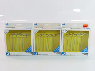 Viessmann H0 - 60906 - Toebehoren - 18 moderne gebogen lantaarns