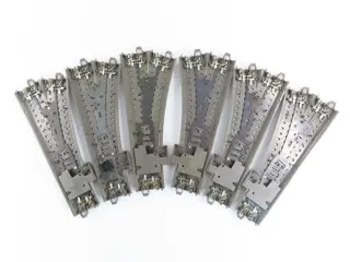 Märklin H0 - 24611/24612 - Rails - 6-delig railkavel met handwissel links/rechts, C-rail