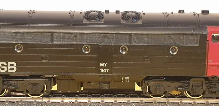 Märklin H0 - 3067 - Diesellocomotief - Deense NOHAB Mijn 1147 - DSB