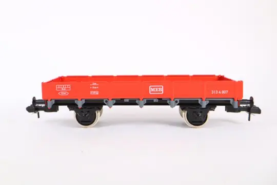Märklin 1 - 54807 - Goederenwagenset - Lageboordwagen met vrachtwagen als lading - MEB