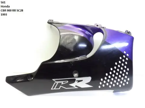 RECHTER ONDERKUIP Honda CBR 900 RR 1992 - 1993