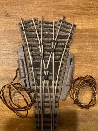 Fleischmann H0 - 6157/6441 - Rails - 3 weg wissel profigleiss