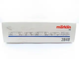 Märklin H0 - 2848 - Treinset - 5-delige set "Cementtrein" met diesellocomotief CCB 215 met 4 openbakwagens en lading - NMBS