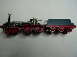 Trix H0 - 22519/42219 - Stoomlocomotief met tender - "Drache" - KPEV